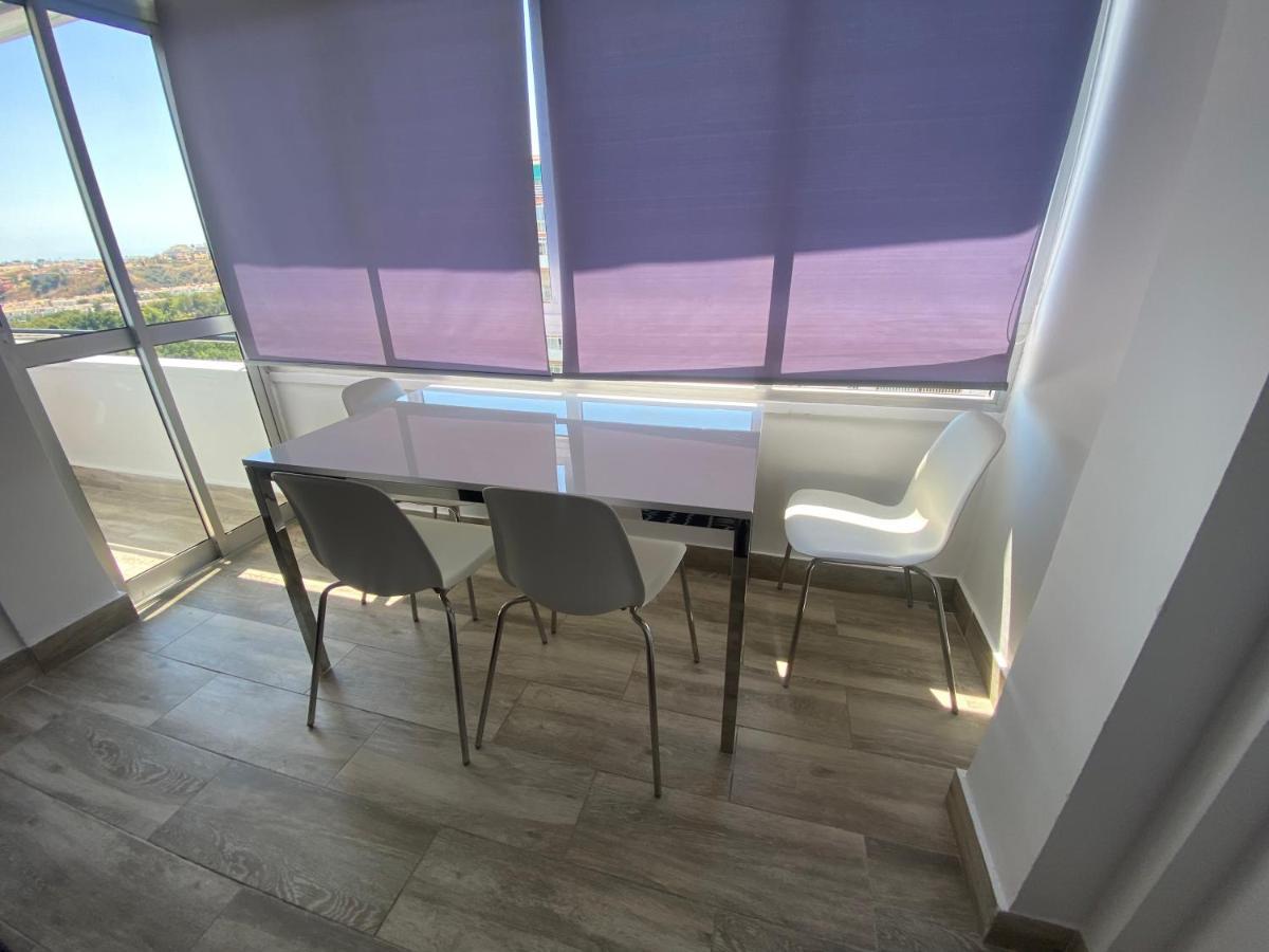 Panoramic city center flat in Arroyo De la Miel Apartamento Exterior foto
